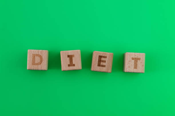 istock Wooden blocks with word diet 1292694279