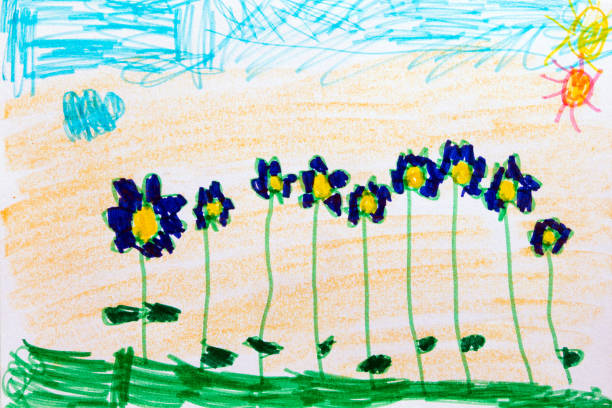 istock Blue Flowers in the Field 1292696598