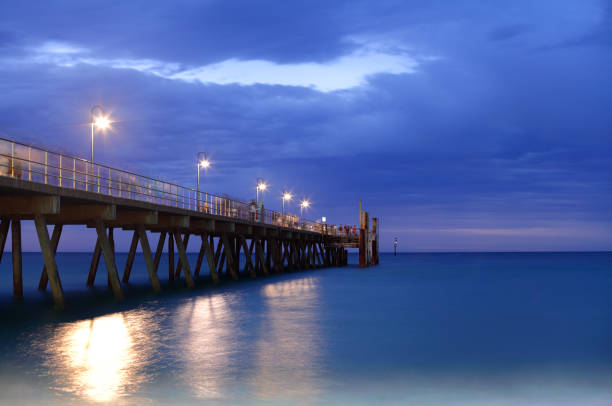 istock Adelaide Australia Jetty Pier Sunset Dusk Twilight Glenelg 1292697378