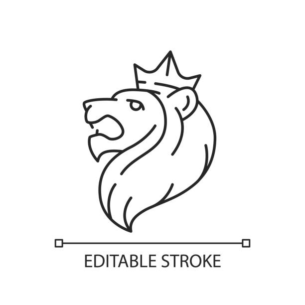 Ilustración de Icono Lineal De Judá León y más Vectores Libres de Derechos de León - León, Escudo de armas, Judaísmo - iStock Ilustración de Icono Lineal De Judá León y más Vectores Libres de Derechos de León - León, Escudo de armas, Judaísmo - iStock