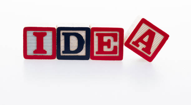 istock Wooden blocks with word idea 1292700777