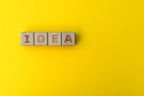 istock Wooden blocks with word idea 1292701061