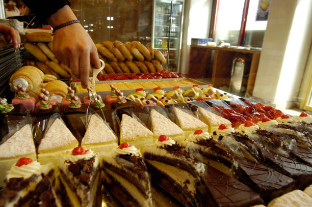istock cake in the pastry shop 1292705593