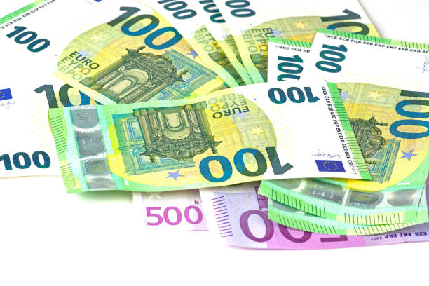 istock an euro banknotes on the white background 1292709951