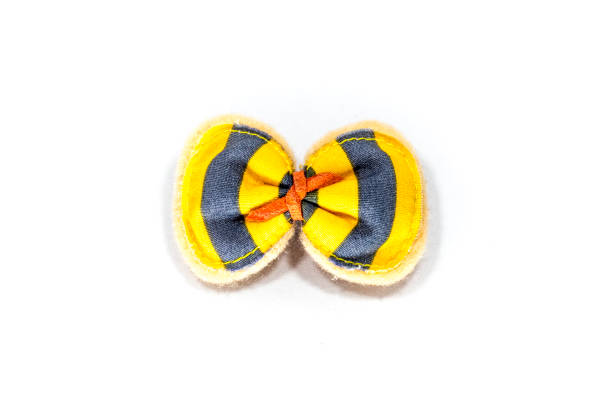 istock Beautiful colorful bow isolate on the white background. 1292715185