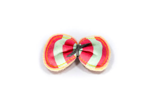 istock Beautiful colorful bow isolate on the white background. 1292715196