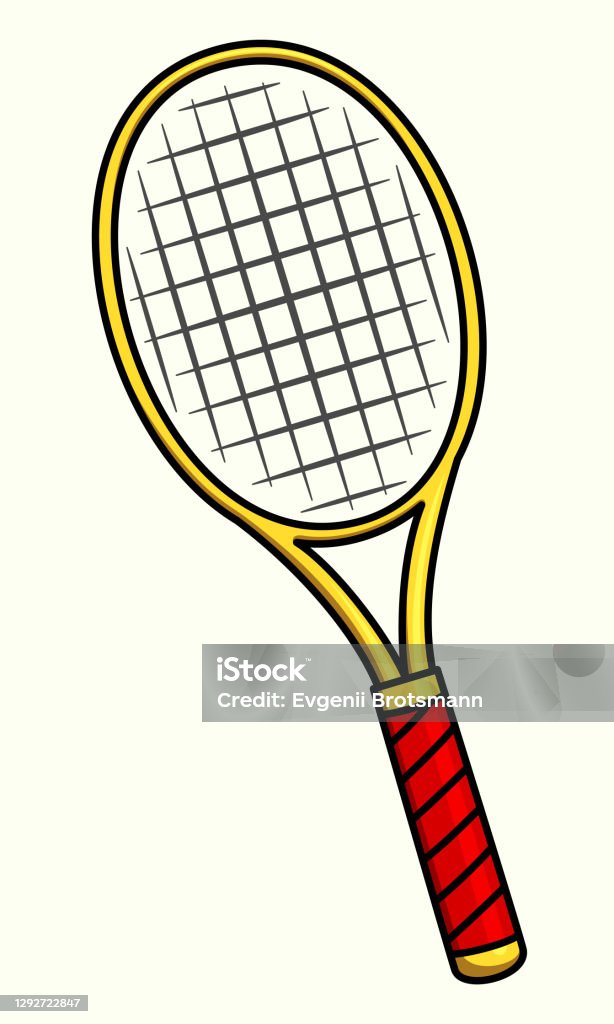 Ilustración de Raqueta De Tenis Amarilla Con Empuñadura Roja Ilustración De Dibujos Animados Simple De Equipos Deportivos Para Su Uso Como Logotipo O Icono Para Torneos Y Campeonatos Prediseñado Estilo De Vida Ilustración de Raqueta De Tenis Amarilla Con Empuñadura Roja Ilustración De Dibujos Animados Simple De Equipos Deportivos Para Su Uso Como Logotipo O Icono Para Torneos Y Campeonatos Prediseñado Estilo De Vida
