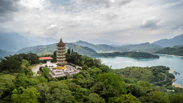 istock Ci'en Pagoda, Sun Moon Lake, Taiwan 1292728676