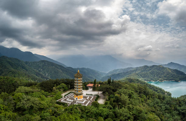 istock Ci'en Pagoda, Sun Moon Lake, Taiwan 1292728678