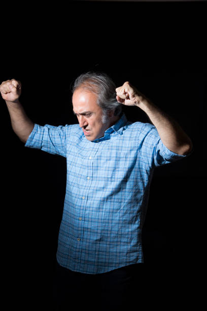 istock Middle-aged man with greying hair 1292731188