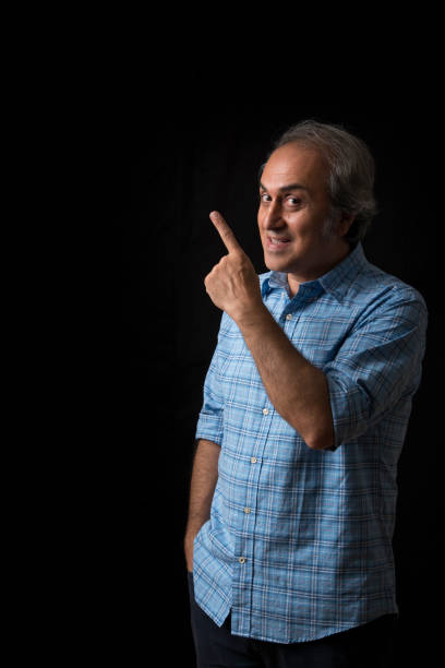 istock Middle-aged man with greying hair 1292731826
