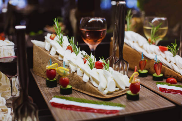 istock Cuisine Culinary Buffet Dinner Catering Dining Food Celebration Party Concept. 1292734374