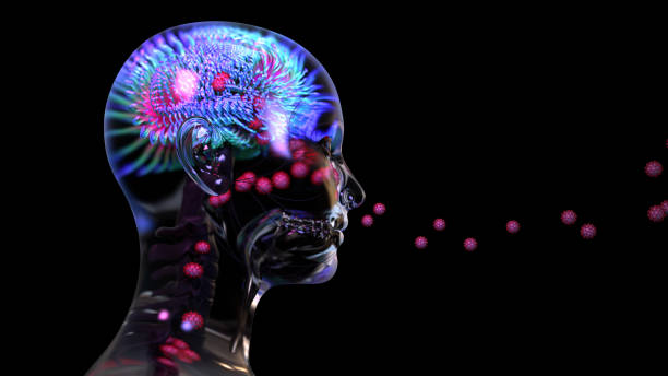 istock Coronavirus or viruses travel into brain through nose, COVID-19 can damage brain, causing symptoms like delirium and confusion 1292736577