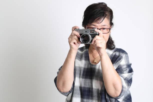 asijská žena - štětkotvaré fotky - stock snímky, obrázky a fotky