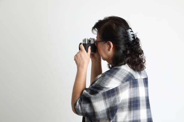 asijská žena - štětkotvaré fotky - stock snímky, obrázky a fotky