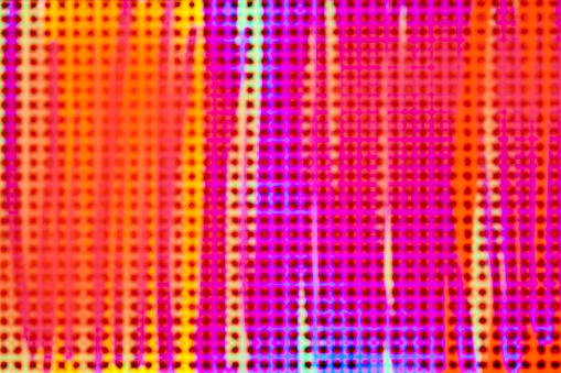 Abstract colorful digital led screen background