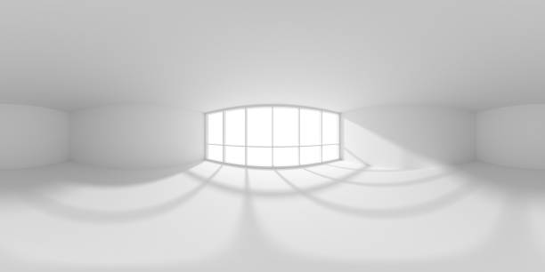 istock White empty business office room with sunlight from large window HDRI map 1292739863