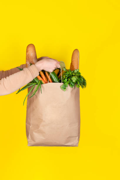 istock E shopping, Food delivery or donation concept. 1292741671