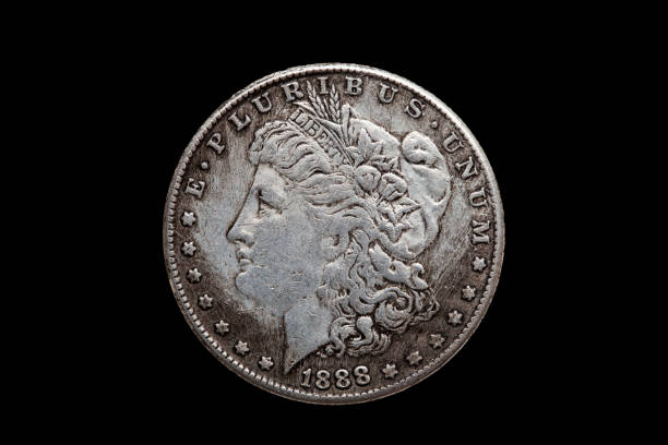 istock USA One Dollar Morgan Silver Coin dated 1880 1292744664