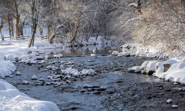 istock Creek After the Snowstorm 1292753743