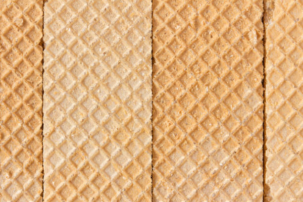 istock Wafers isolated on white background 1292755706