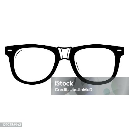 istock Nerd Glasses with Tape 1292756943