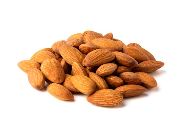 istock Almond isolated on white background Clipping path included. 1292757640