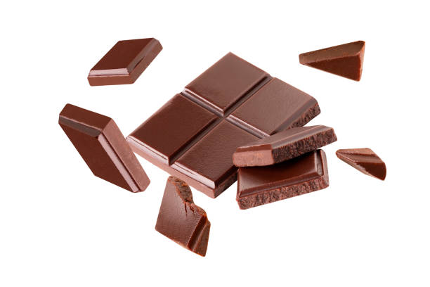istock chocolate bar set isolated white background collection .Clipping path. 1292758967