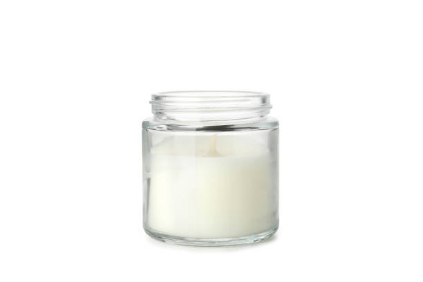 istock Scented candle for relax isolated on white background 1292775834