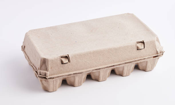 istock A closed recyclable egg carton on a white background 1292782069