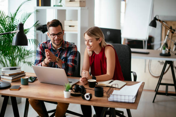 istock Colleagues working together on a new project. 1292782987
