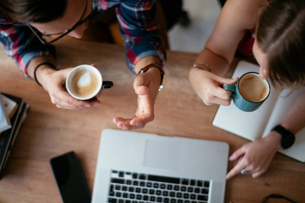 istock Colleagues working together on a new project. 1292783208