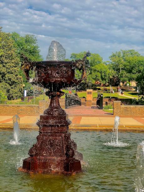 istock Fountain in Downtown Fayetville 1292802982