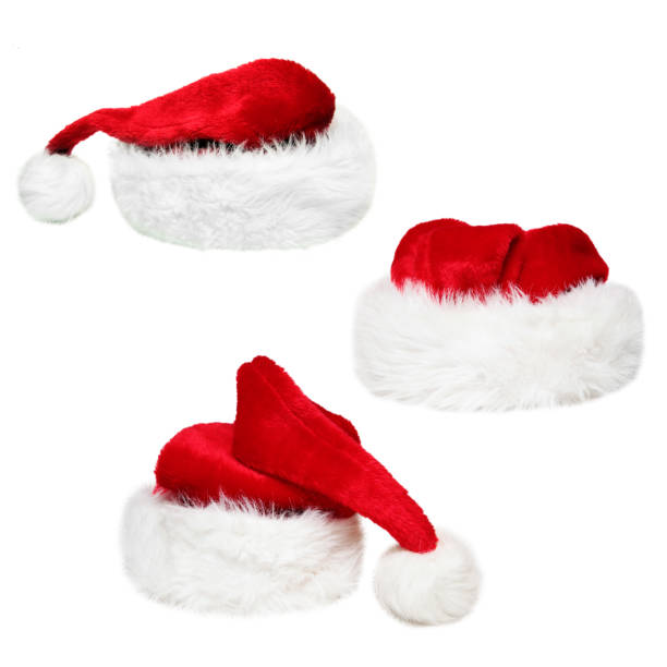 istock Red Santa Claus hat for Merry Christmas 1292812236