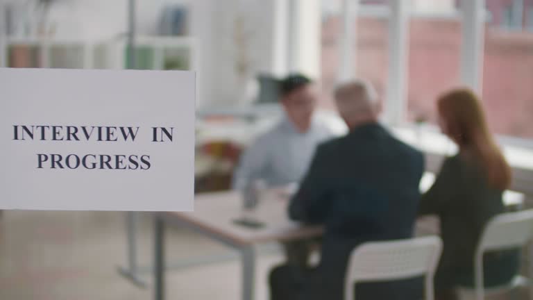 30+ Interview In Progress Sign Stock Videos and Royalty-Free Footage ...