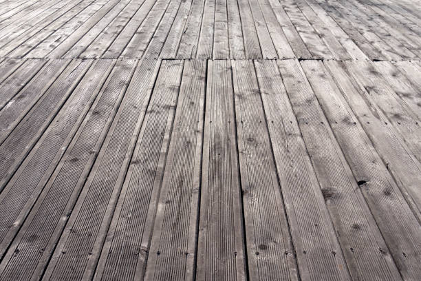 istock Outdoor wood flooring 1292821390