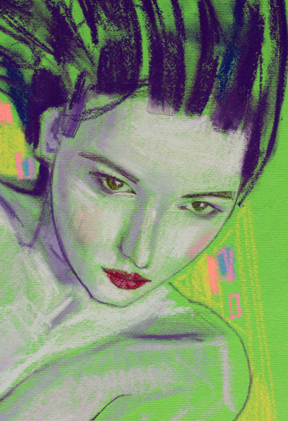 istock oil painting, portrait, handmade drawing 1292842497