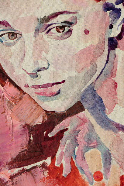 istock oil painting, portrait, handmade drawing 1292842508