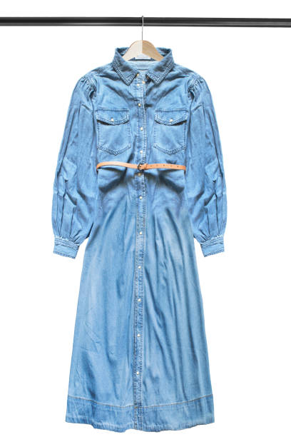 istock Dress on hanger isolated 1292858375