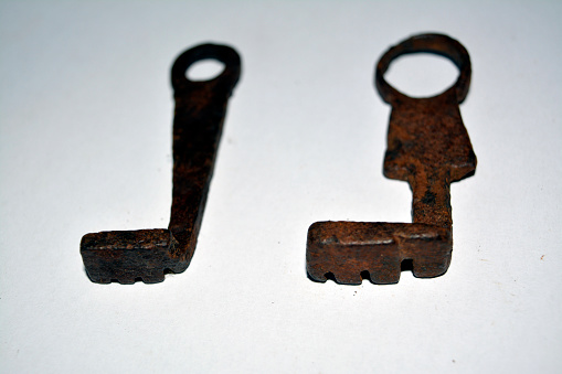 ancient key, medieval, roman