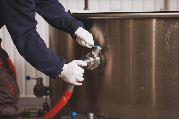istock Brewer working at craft beer factory 1292860743
