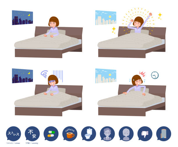 Mujer Despertando Vectores Libres de Derechos - iStock Mujer Despertando Vectores Libres de Derechos - iStock
