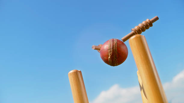 istock Cricket ball hitting the stumps 1292871500