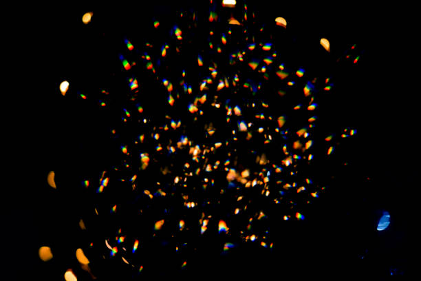 istock Abstract blurred rainbow glitter background. Bright and colorful background. 1292874861