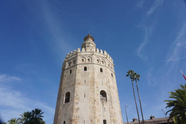 istock Gold tower in Seville, Andalusia, Spain 1292884355