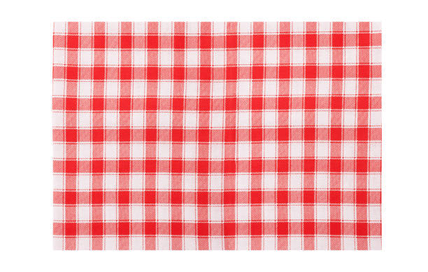 istock Napkin. Stack of colorful dish towels isolated on white 1292887437