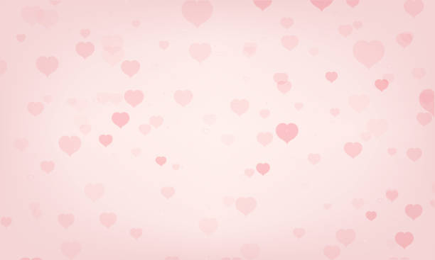 Abstract pink background, brochure or poster template. Valentines day, womans day or other event background. Abstract pink background, brochure or poster template. Valentines day, womens day or other event background template with small pink hearts. Vector illustration. valentines background stock illustrations