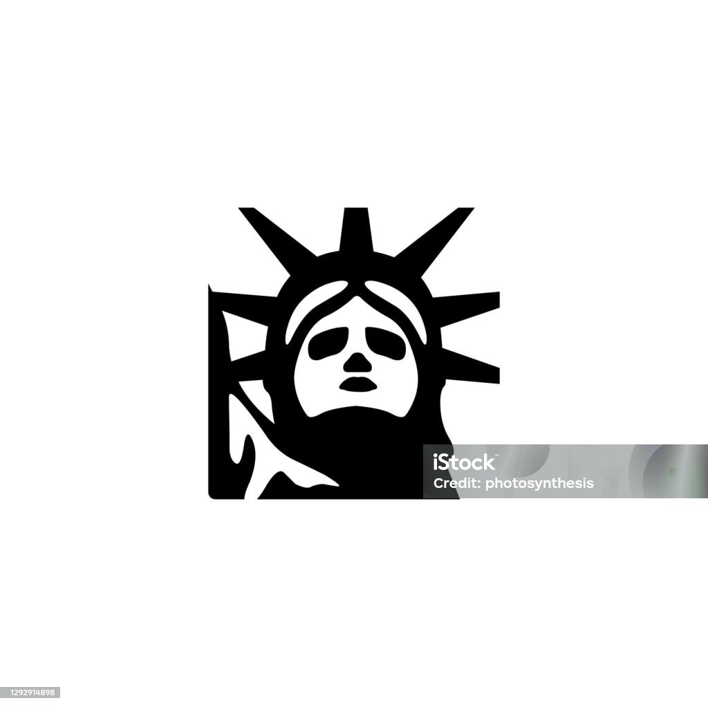 Liberty Statue Vector Icon Isolated Liberty Statue Flat Emoji Emoticon ...