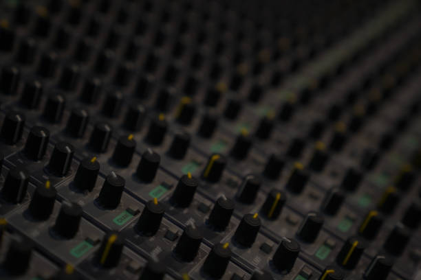istock Music recording console, professional equipment 1292923692