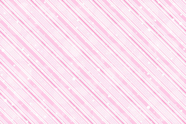 ilustrações de stock, clip art, desenhos animados e ícones de pink background stripe design, valentineâs day, love concept, seamless graphic texture - hard candy candy pink wrapping paper